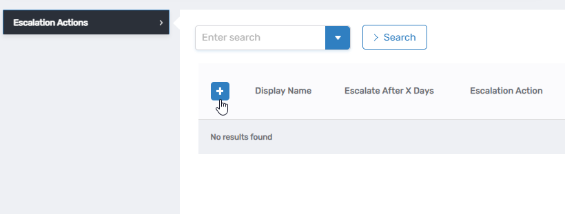 Add Escalation Action