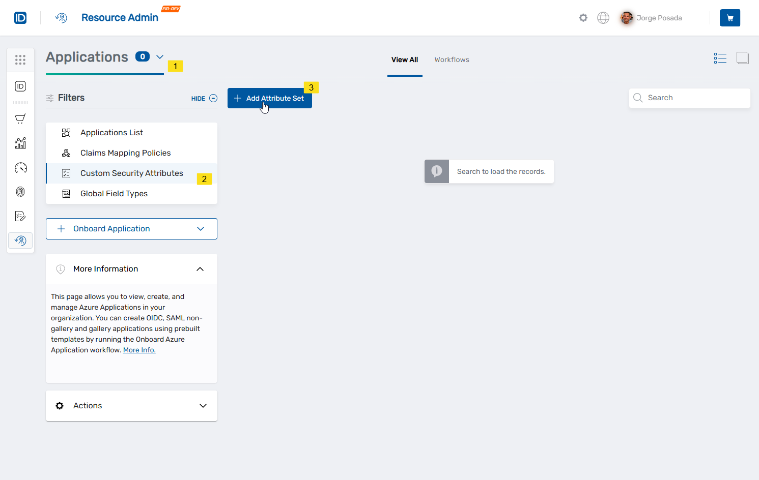 Add Attribute Set Button