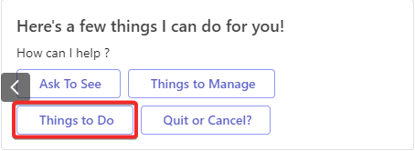 Things to Do Button