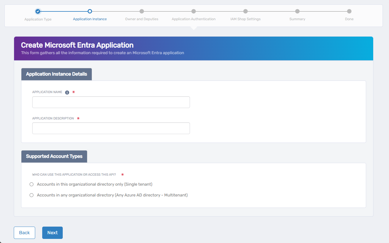Non-gallery SAML Account Types