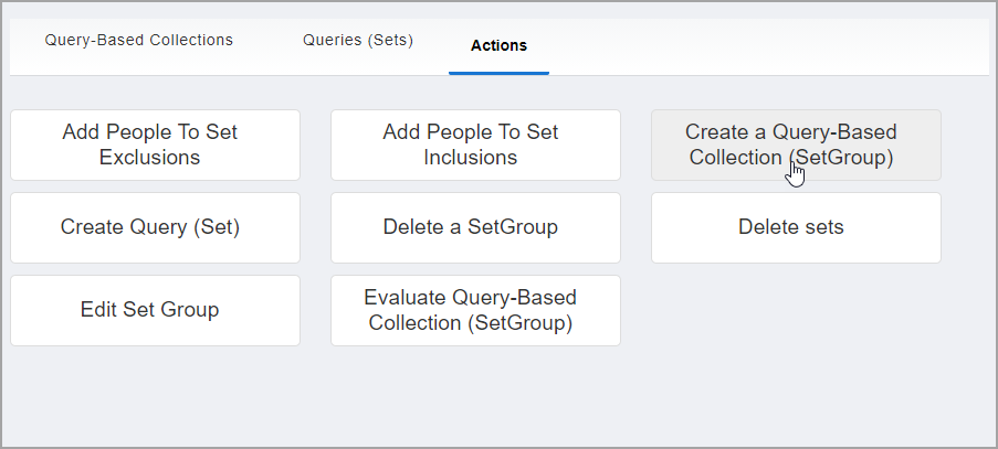 Create Query-Based Collection