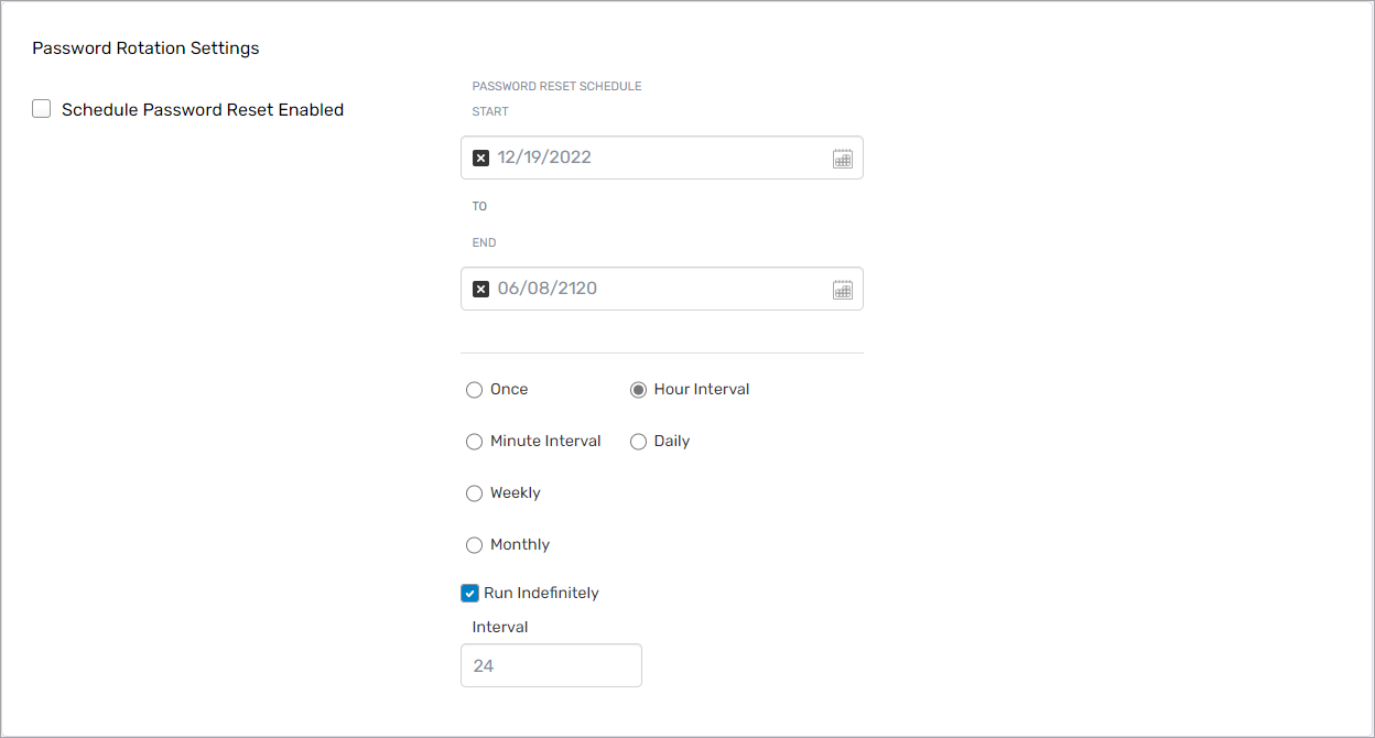 Password Rotation