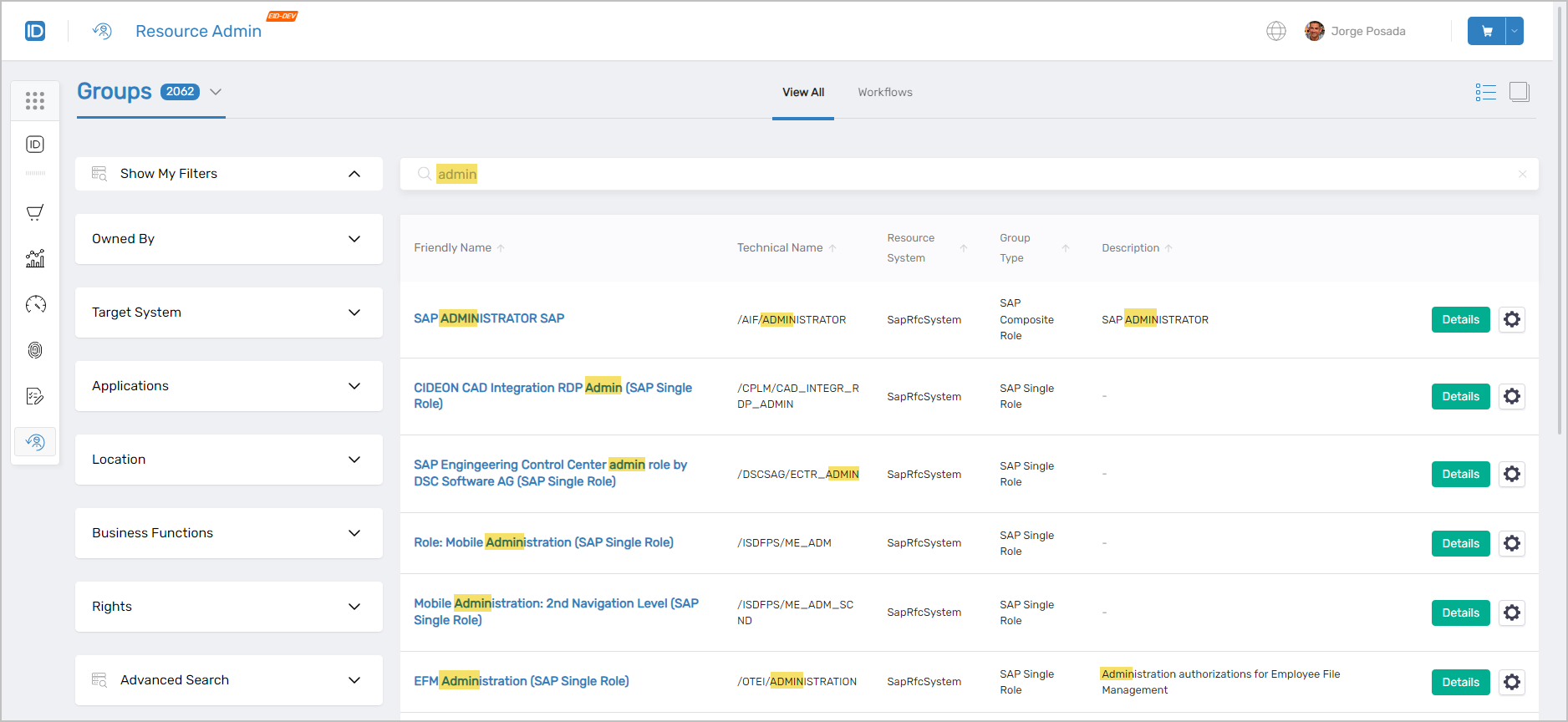 Group Search Results