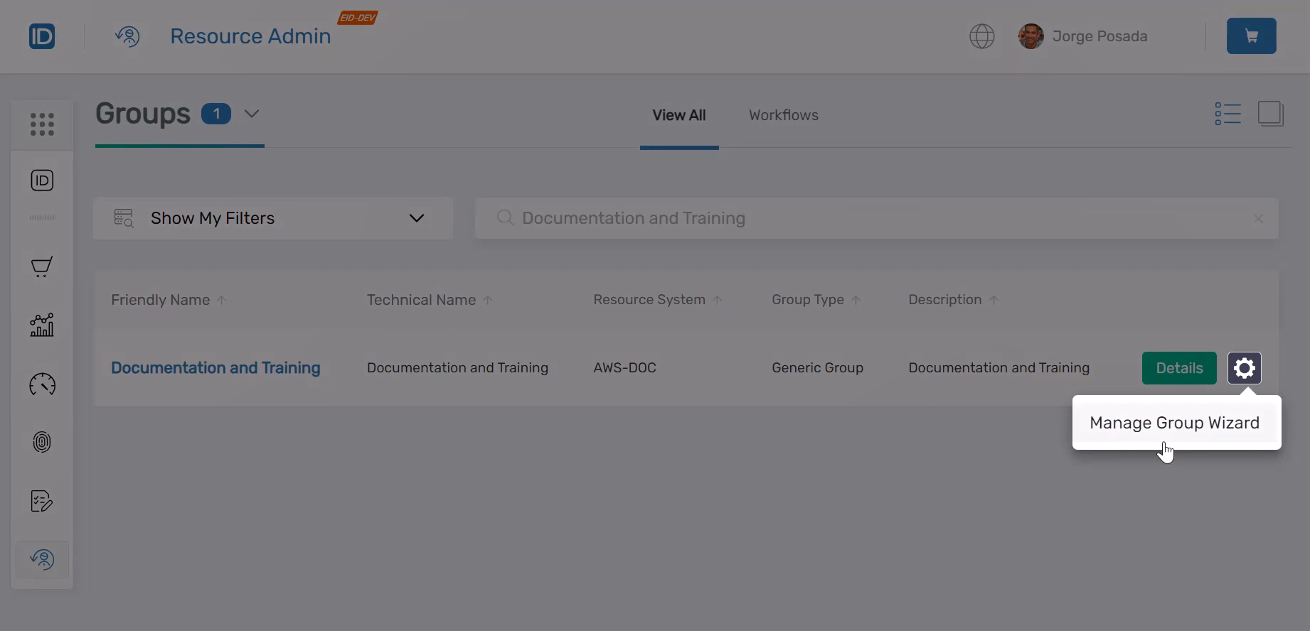 Group Contextual Workflow