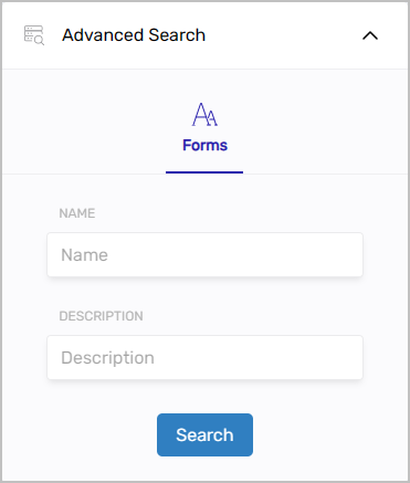 Advanced Search filter icon