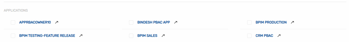 Access details section