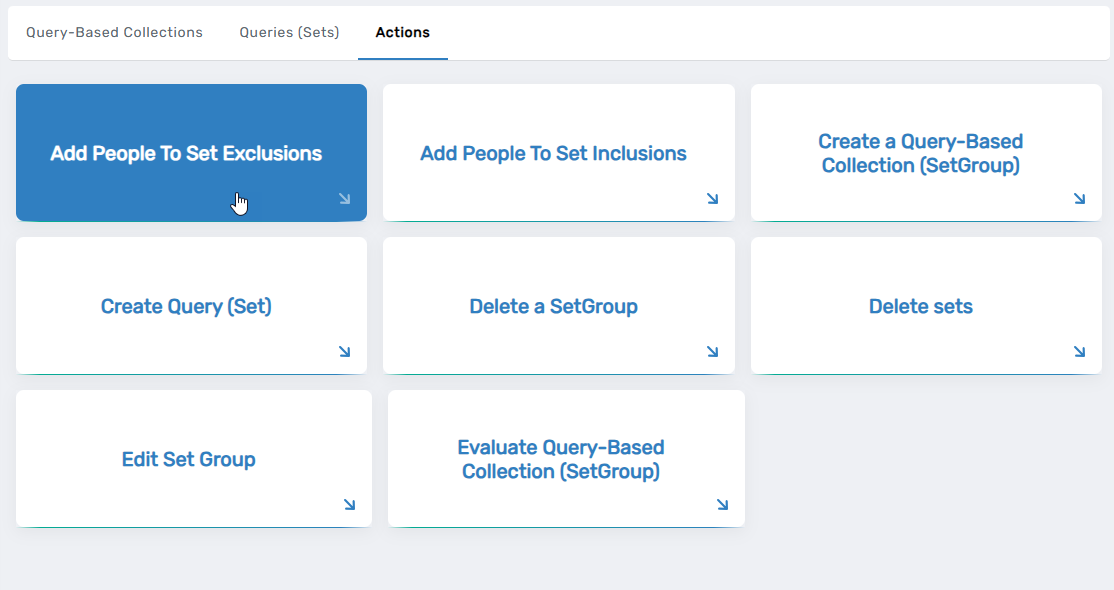 Add People to Set Inclusions