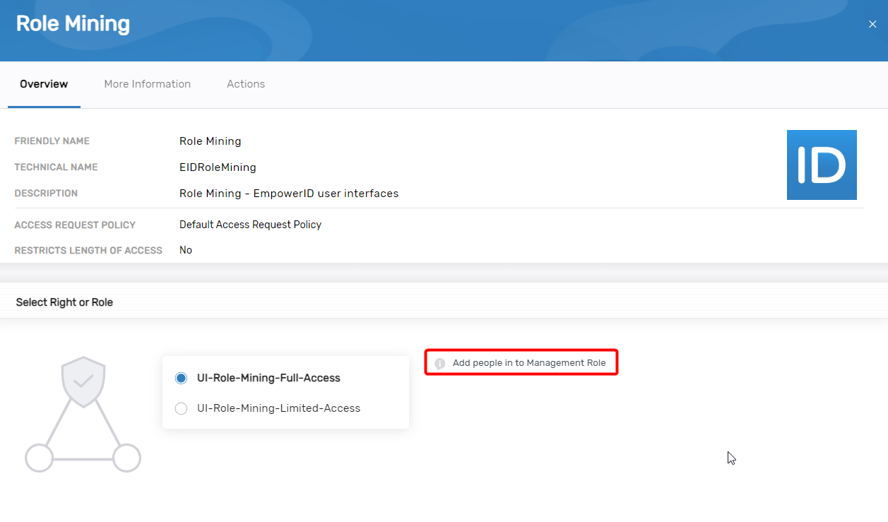 Application access instructions