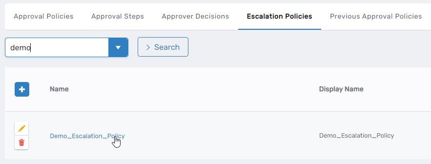 View Saved Policy