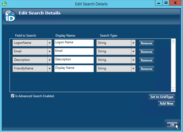 Search details completed