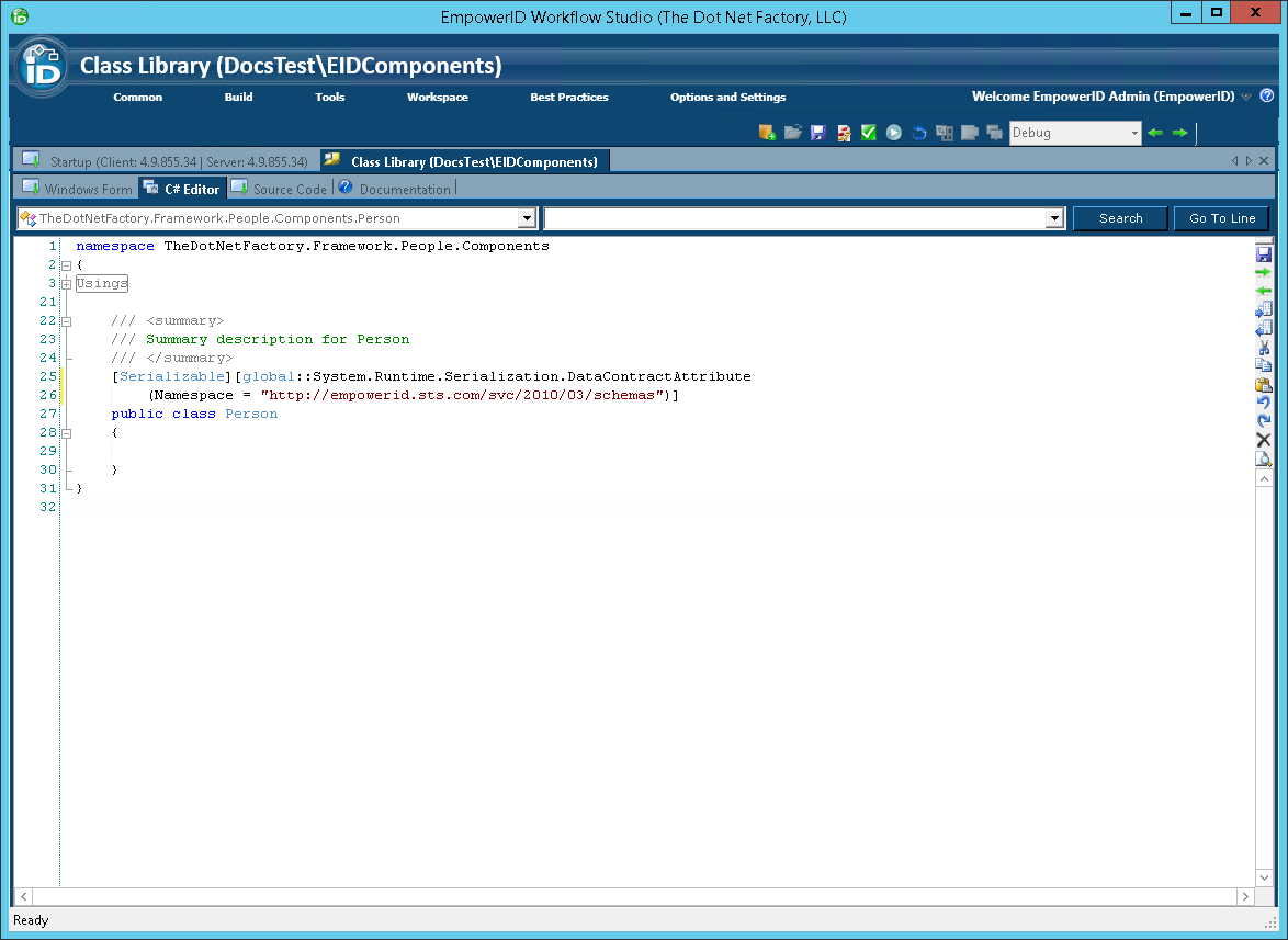 EIDComponents Person class add contract